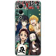 Прозорий чохол BoxFace OPPO A5m Незуко та друзі