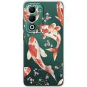 Прозорий чохол BoxFace OPPO A5m Japanese Koi Fish