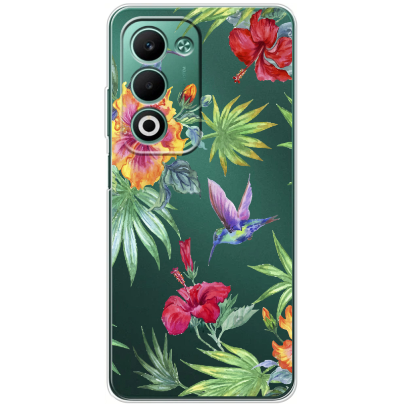 Прозорий чохол BoxFace OPPO A5m Tropical