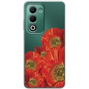 Прозорий чохол BoxFace OPPO A5m Red Poppies