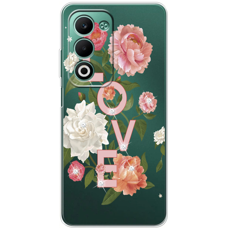 Чохол зі стразами OPPO A5m Love
