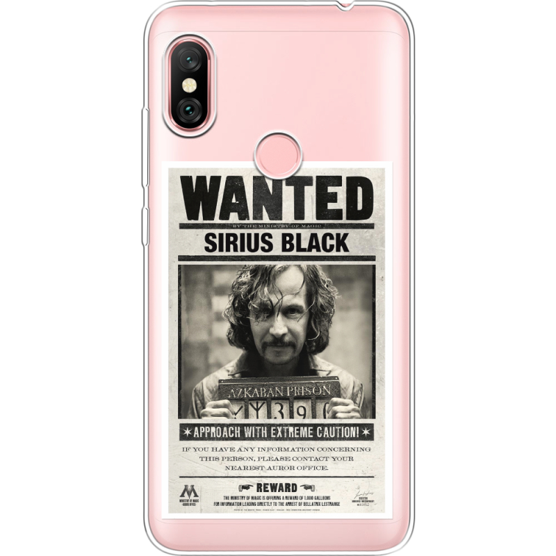 Прозрачный чехол Uprint Xiaomi Redmi Note 6 Pro Sirius Black