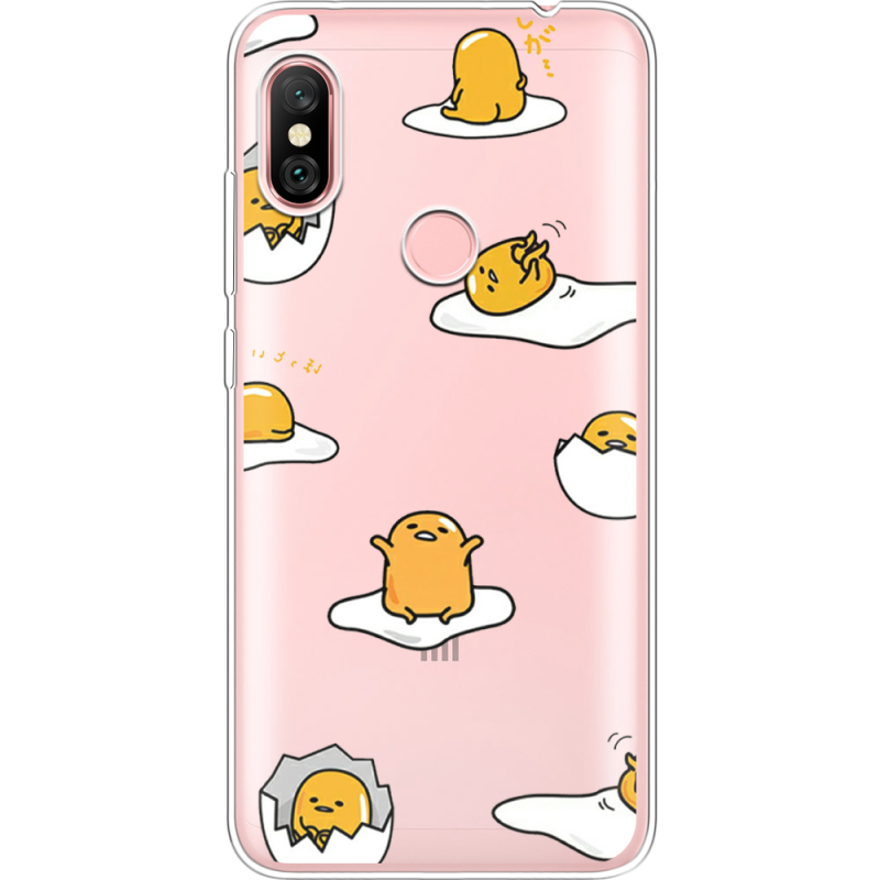 Прозрачный чехол Uprint Xiaomi Redmi Note 6 Pro Gudetama