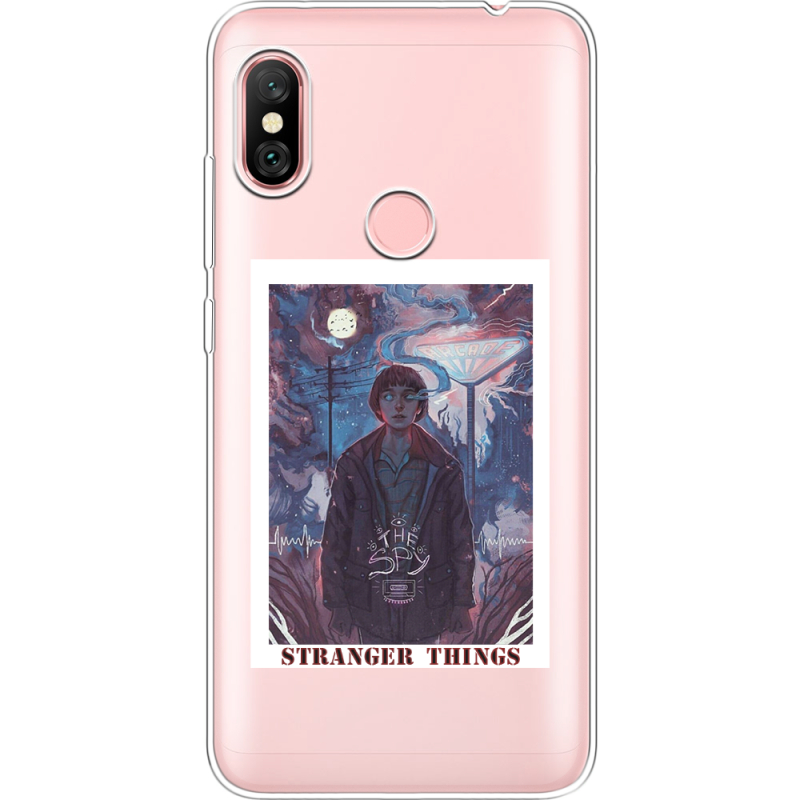 Прозрачный чехол Uprint Xiaomi Redmi Note 6 Pro Stranger Things