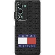 Чорний чохол BoxFace OPPO A5m Tommy Print