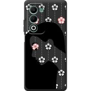 Чорний чохол BoxFace OPPO A5m Flower Hair