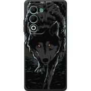 Чорний чохол BoxFace OPPO A5m Wolf