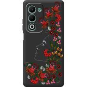 Чорний чохол BoxFace OPPO A5m 3D Ukrainian Muse