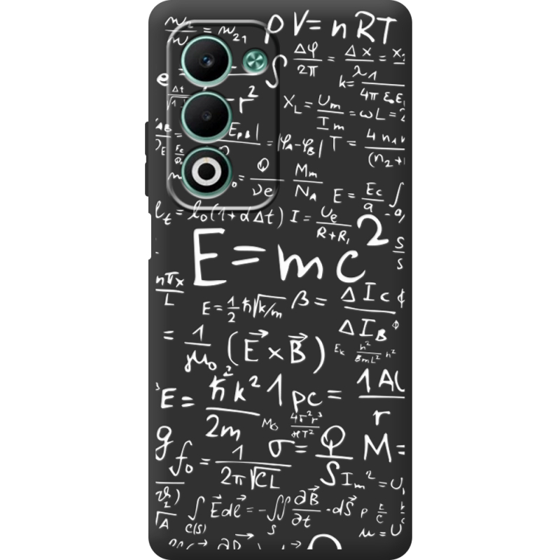 Чорний чохол BoxFace OPPO A5m E=mc2