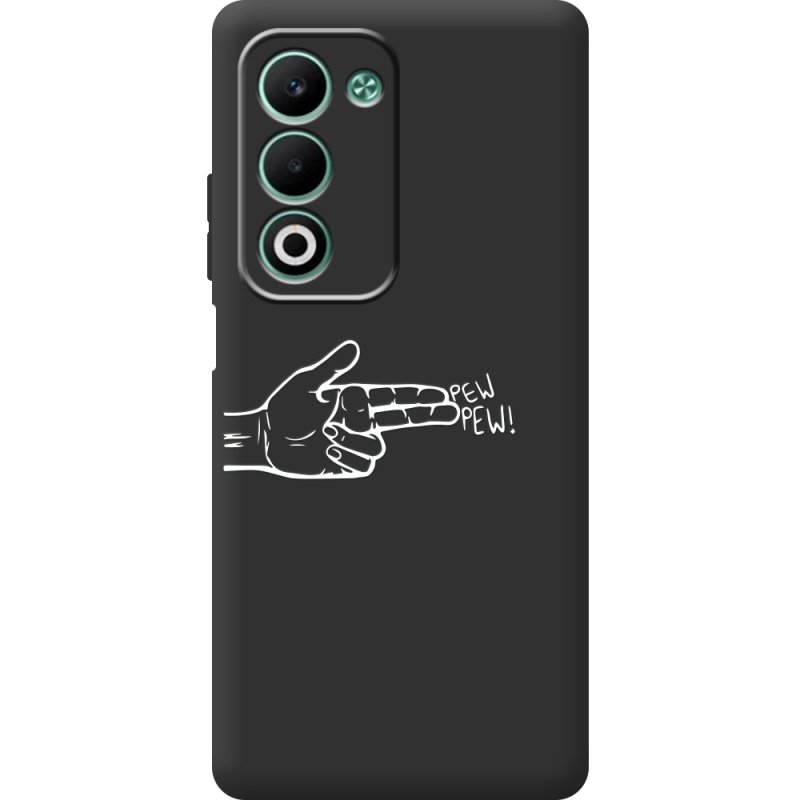 Чорний чохол BoxFace OPPO A5m Pew Pew