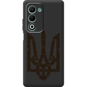 Чорний чохол BoxFace OPPO A5m Ukrainian Trident