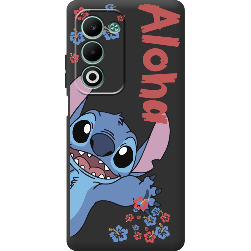 Чорний чохол BoxFace OPPO A5m Гавайський гість Stich