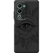 Чорний чохол BoxFace OPPO A5m Eye