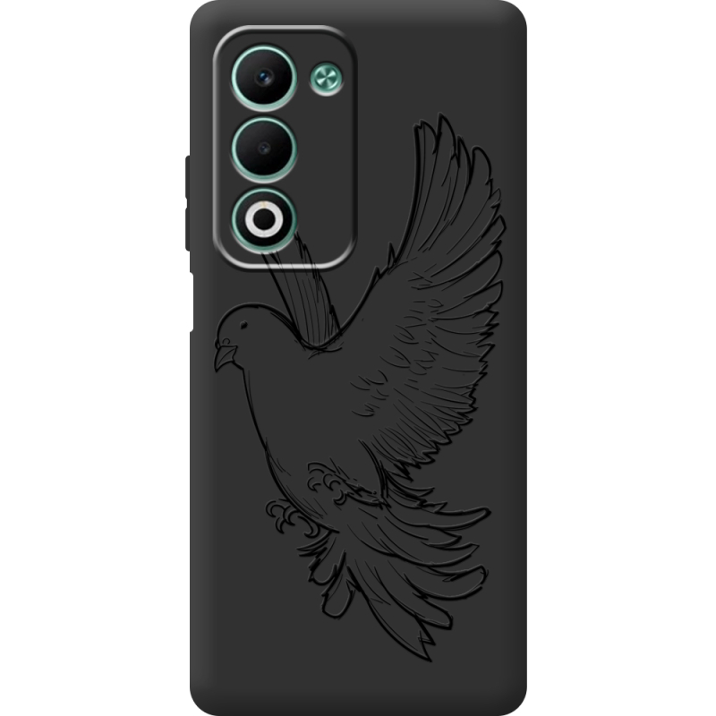 Чорний чохол BoxFace OPPO A5m Dove