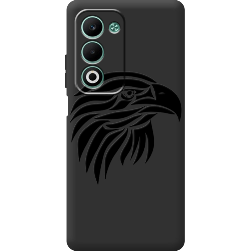 Чорний чохол BoxFace OPPO A5m Eagle