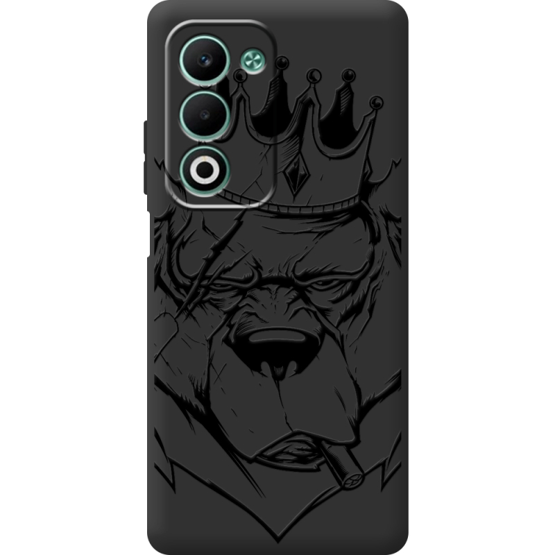 Чорний чохол BoxFace OPPO A5m Bear King
