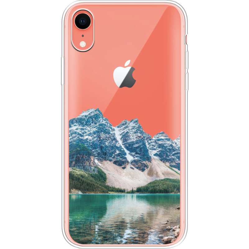 Прозрачный чехол Uprint Apple iPhone XR Blue Mountain