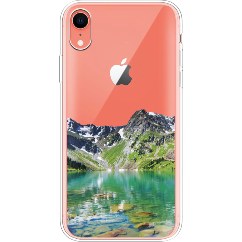 Прозрачный чехол Uprint Apple iPhone XR Green Mountain