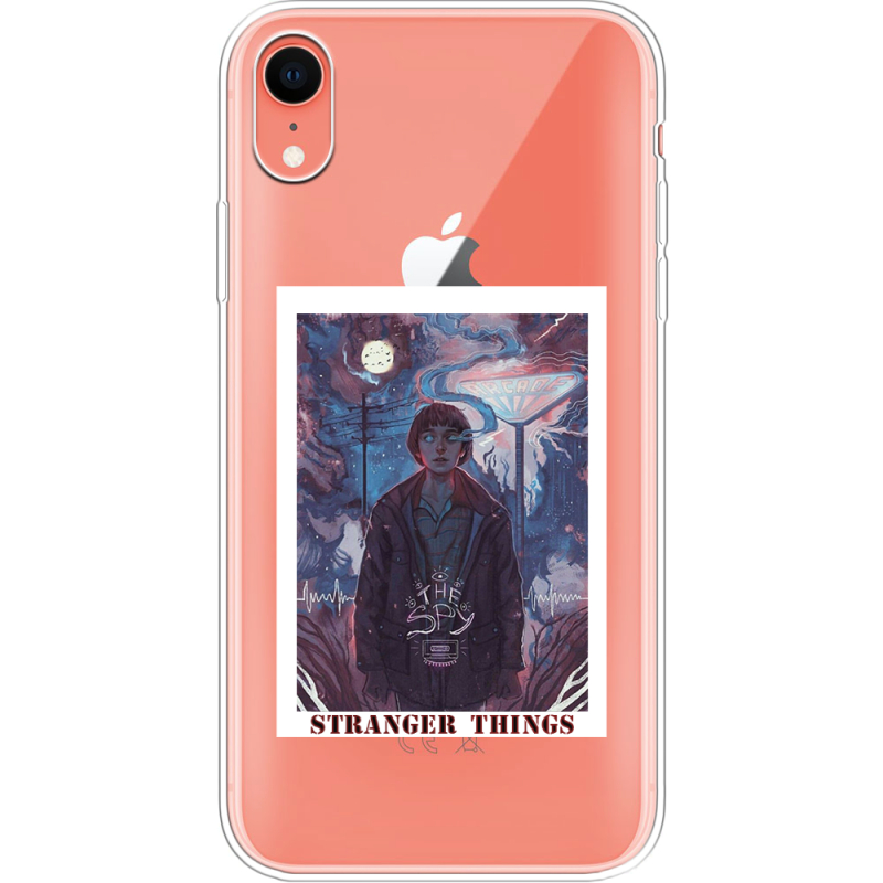 Прозрачный чехол Uprint Apple iPhone XR Stranger Things