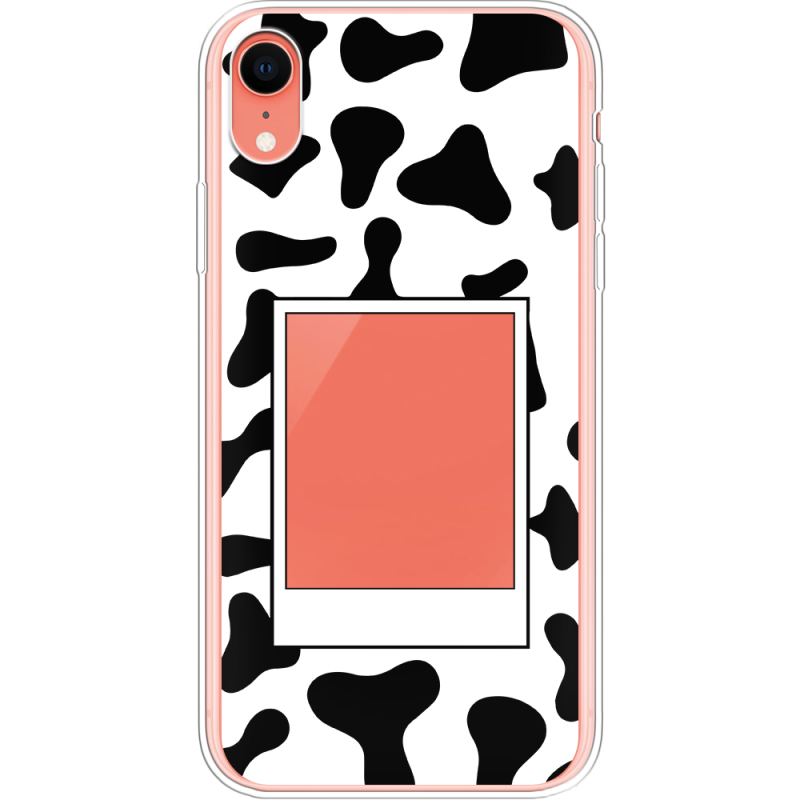 Прозрачный чехол Uprint Apple iPhone XR Cow