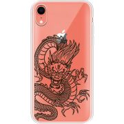 Прозрачный чехол Uprint Apple iPhone XR Chinese Dragon