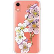 Прозрачный чехол Uprint Apple iPhone XR Cherry Blossom