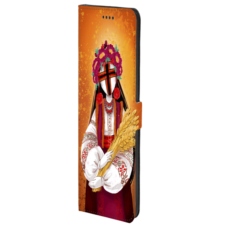 Чохол-книжка Stanford Side Magnet для Infinix Hot 30  Motanka by H Soldatkina