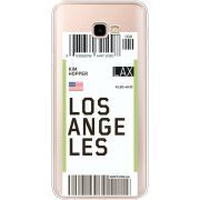 Прозрачный чехол Uprint Samsung J415 Galaxy J4 Plus 2018 Ticket Los Angeles