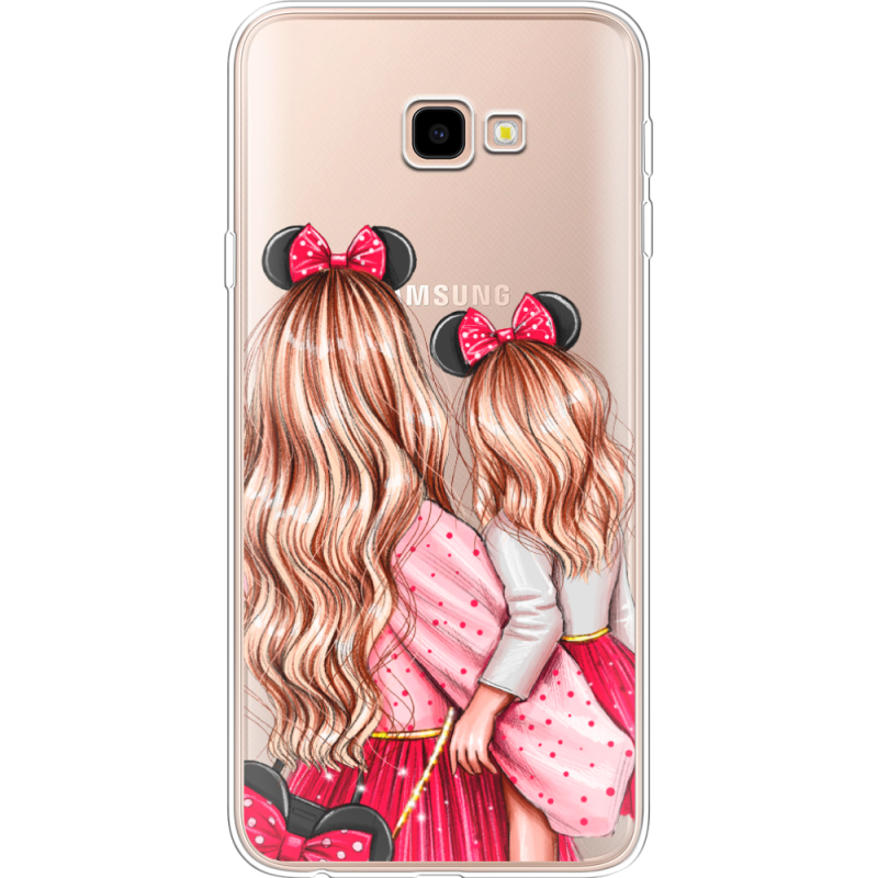 Прозрачный чехол Uprint Samsung J415 Galaxy J4 Plus 2018 Mouse Girls