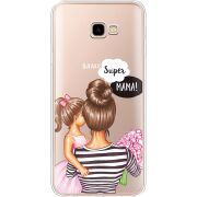 Прозрачный чехол Uprint Samsung J415 Galaxy J4 Plus 2018 Super Mama and Daughter