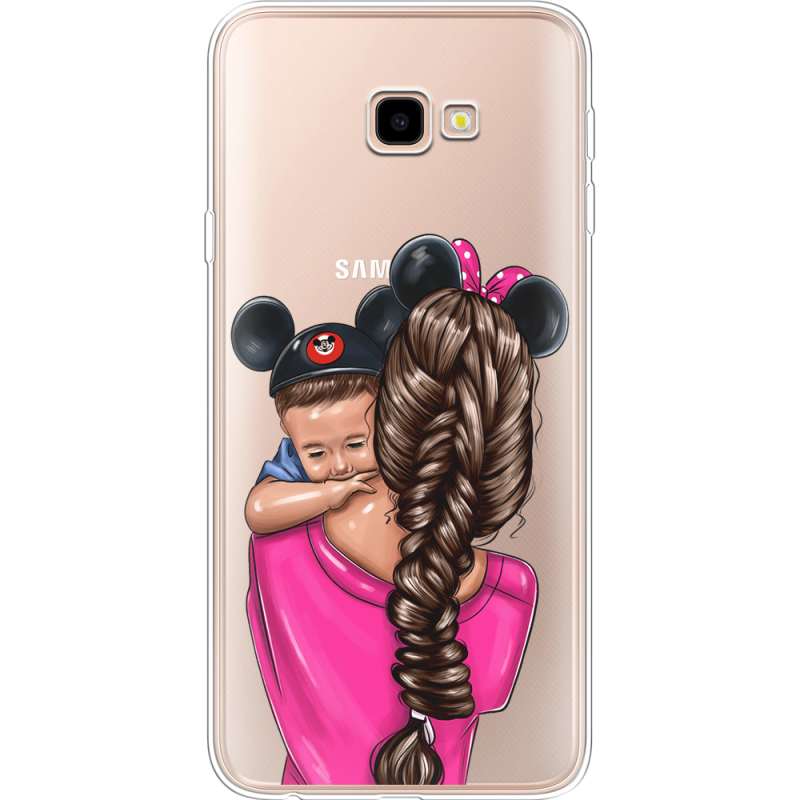 Прозрачный чехол Uprint Samsung J415 Galaxy J4 Plus 2018 Mouse Mommy