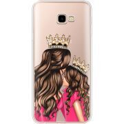 Прозрачный чехол Uprint Samsung J415 Galaxy J4 Plus 2018 Queen and Princess