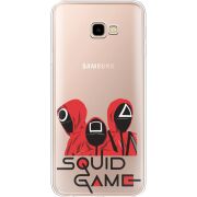 Прозрачный чехол Uprint Samsung J415 Galaxy J4 Plus 2018 siquid game люди в красном