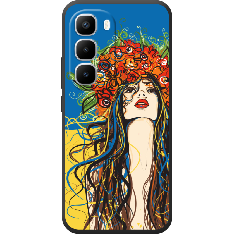 Чохол BoxFace Infinix Hot 60 Pro Plus Ukraine Girl