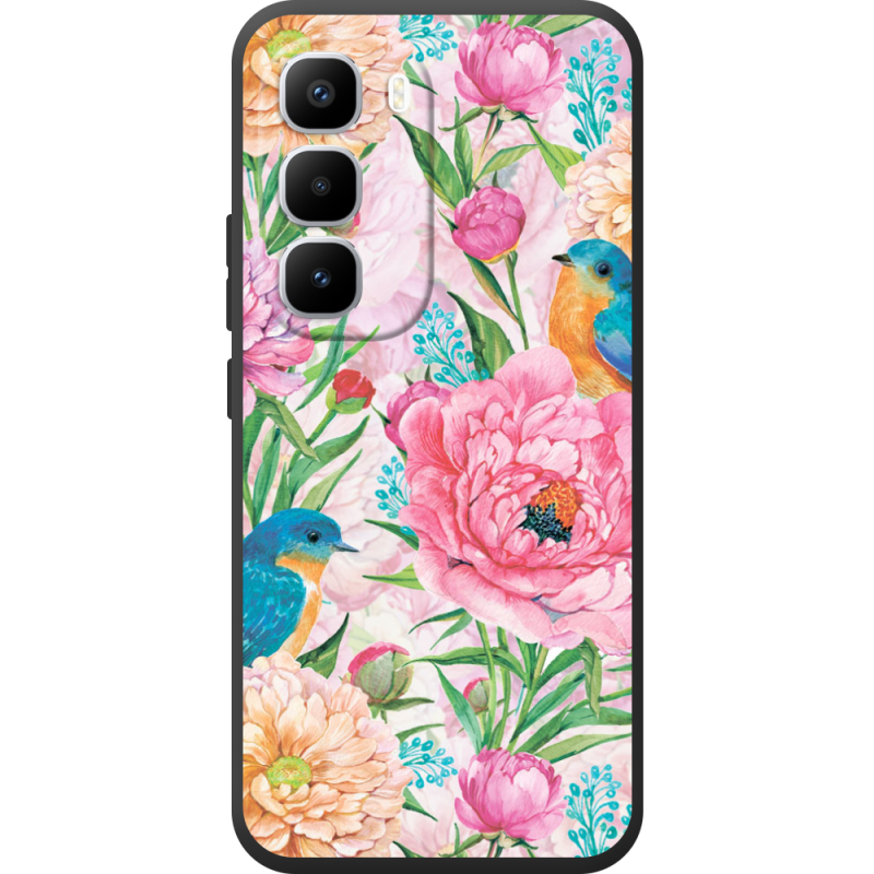 Чохол BoxFace Infinix Hot 60 Pro Plus Birds in Flowers