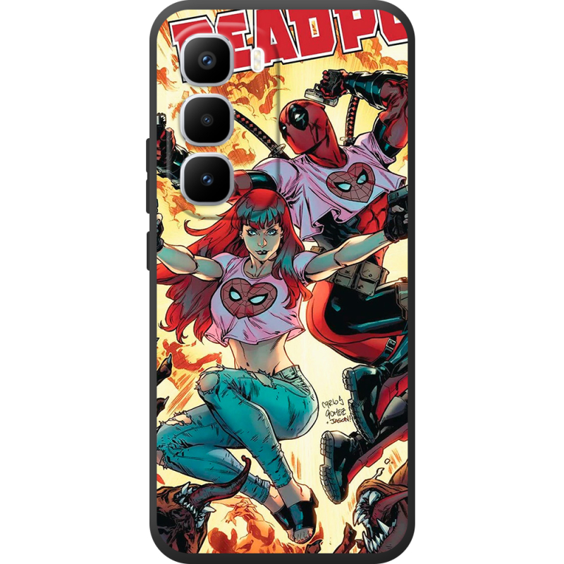 Чохол BoxFace Infinix Hot 60 Pro Plus Deadpool and Mary Jane