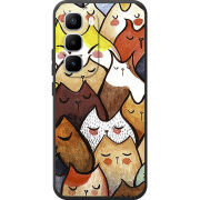 Чохол BoxFace Infinix Hot 60 Pro Plus Sleepy Cats