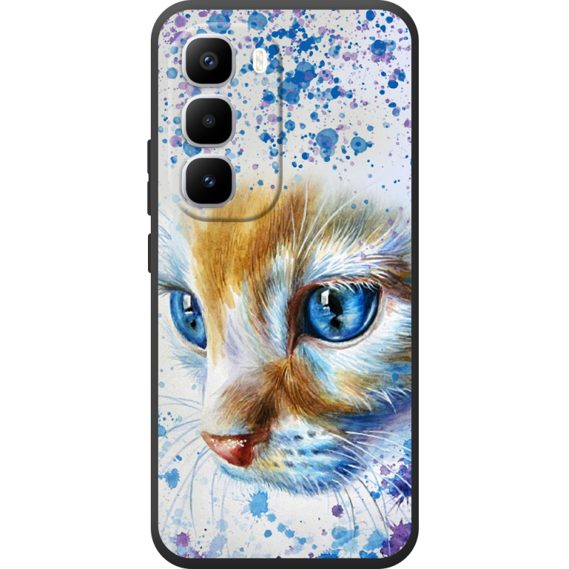 Чохол BoxFace Infinix Hot 60 Pro Plus Голубоглазый Кот