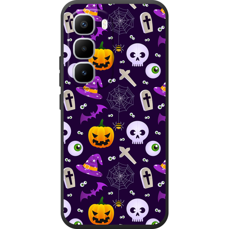 Чохол BoxFace Infinix Hot 60 Pro Plus Halloween Purple Mood