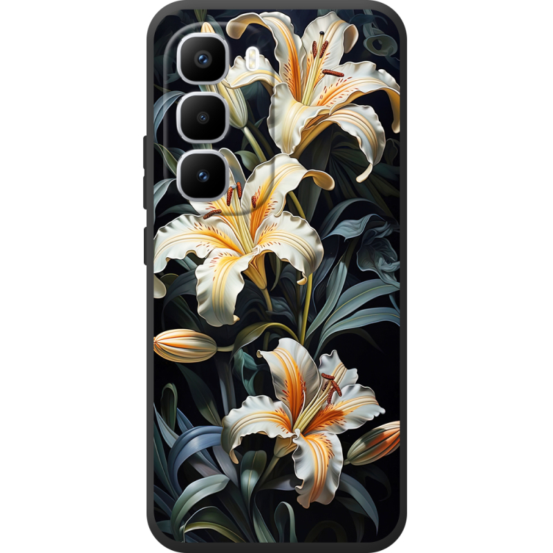 Чохол BoxFace Infinix Hot 60 Pro Plus Сяйво цвіту ночі