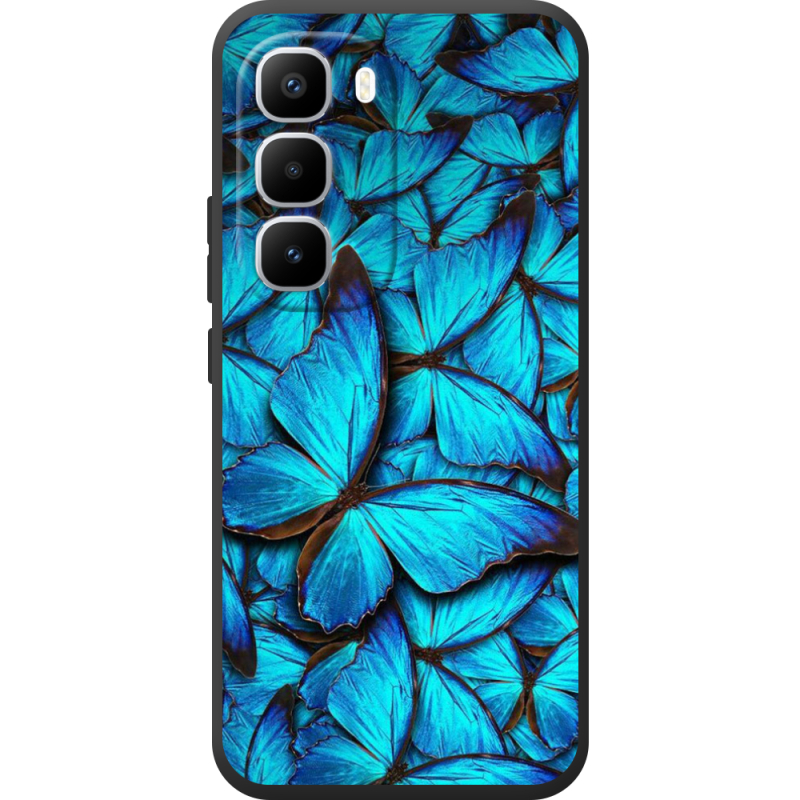 Чохол BoxFace Infinix Hot 60 Pro Plus лазурные бабочки