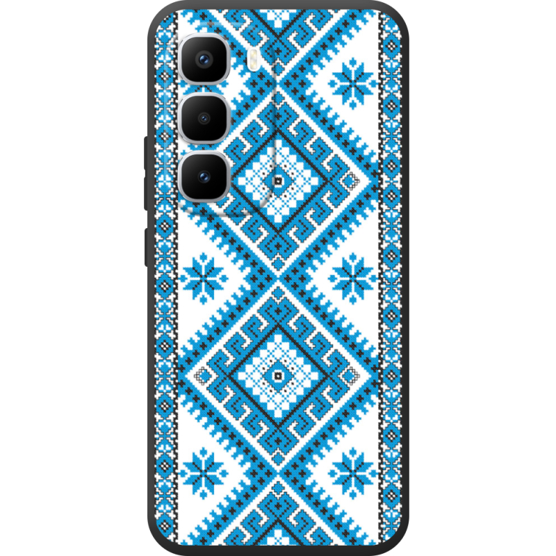 Чохол BoxFace Infinix Hot 60 Pro Plus Блакитний Орнамент