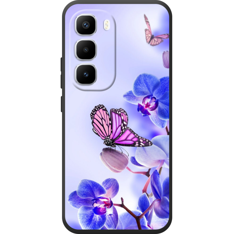 Чохол BoxFace Infinix Hot 60 Pro Plus Orchids and Butterflies