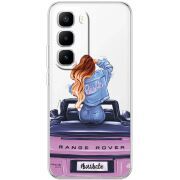 Прозорий чохол BoxFace Infinix Hot 60 Pro Plus Boss Babe