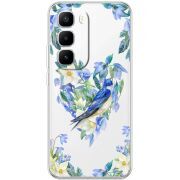 Прозорий чохол BoxFace Infinix Hot 60 Pro Plus Spring Bird