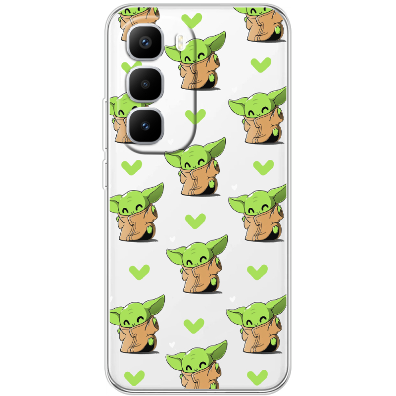 Прозорий чохол BoxFace Infinix Hot 60 Pro Plus Pattern Baby Yoda