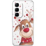 Прозорий чохол BoxFace Infinix Hot 60 Pro Plus Winter Deer