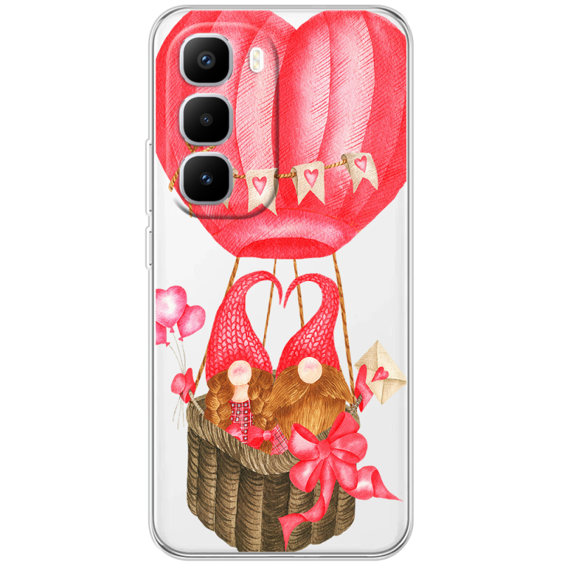 Прозорий чохол BoxFace Infinix Hot 60 Pro Plus Valentine Dwarfs
