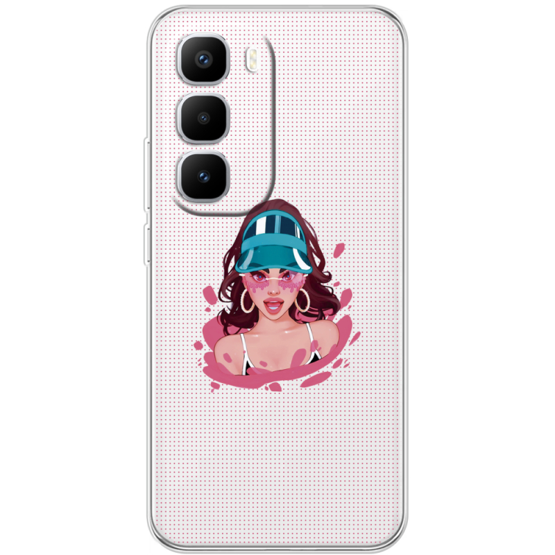 Прозорий чохол BoxFace Infinix Hot 60 Pro Plus Selena Gomez