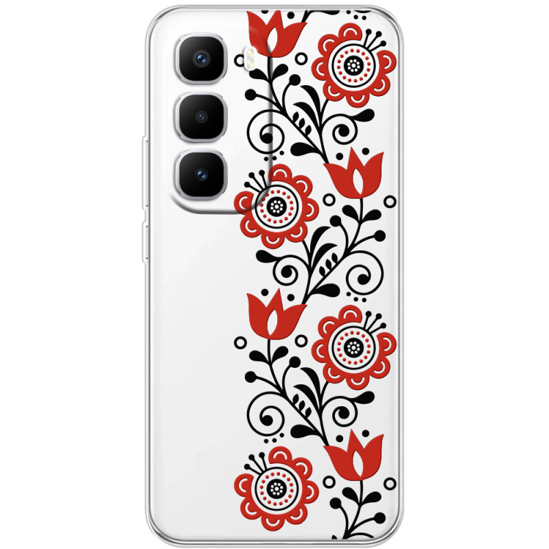 Прозорий чохол BoxFace Infinix Hot 60 Pro Plus Ethno Ornament